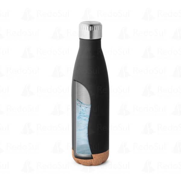 Squeeze personalizado Inox com parede dupla